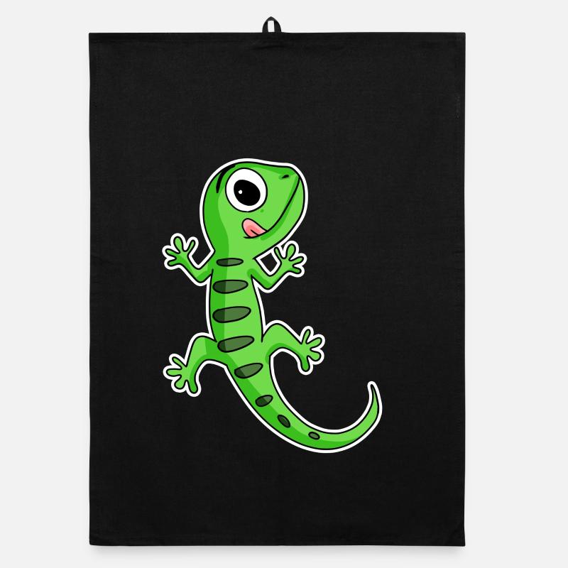 Lézard Gecko Torchon bio