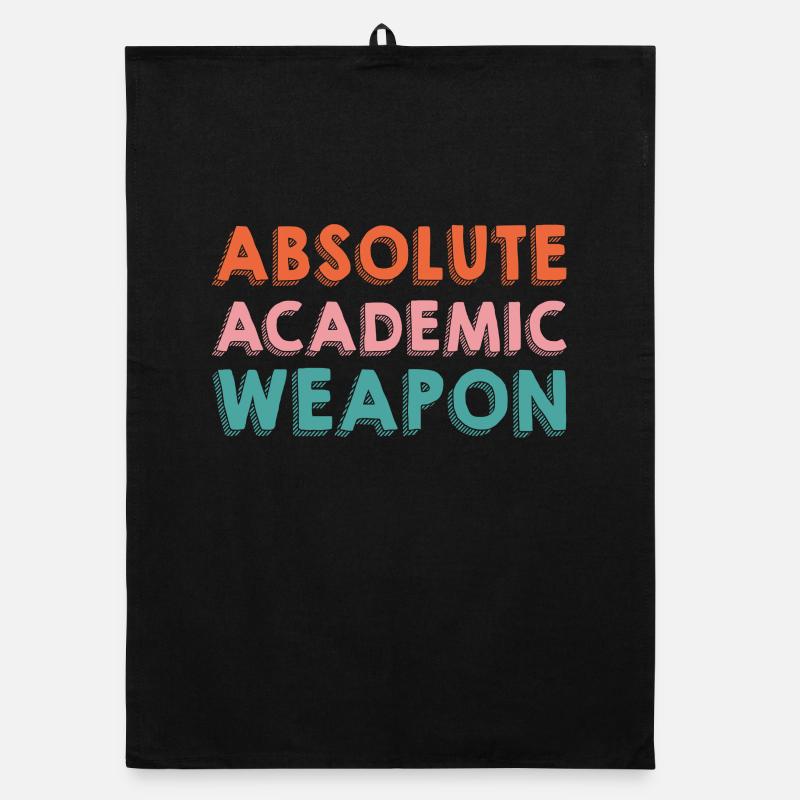 Students Absolute Academic Weapon Organic dish towel