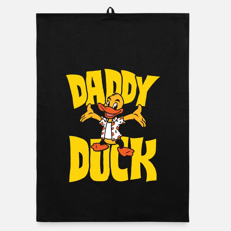 Daddy Duck Organic Geschirrtuch