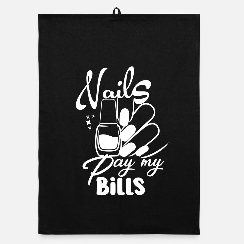Nails Pay My Bills Manucure Torchon bio