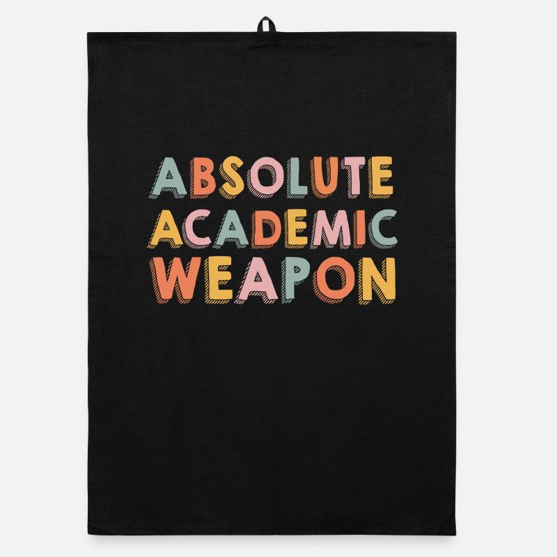 Students Absolute Academic Weapon Organic dish towel
