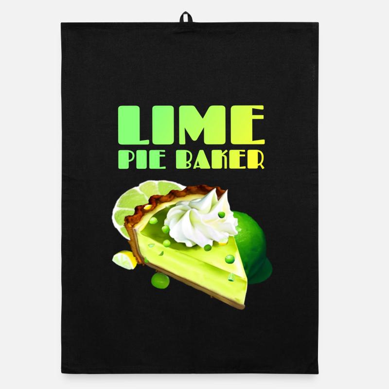 Limettenkuchenbäcker - Key Lime Pie Baker Organic Geschirrtuch