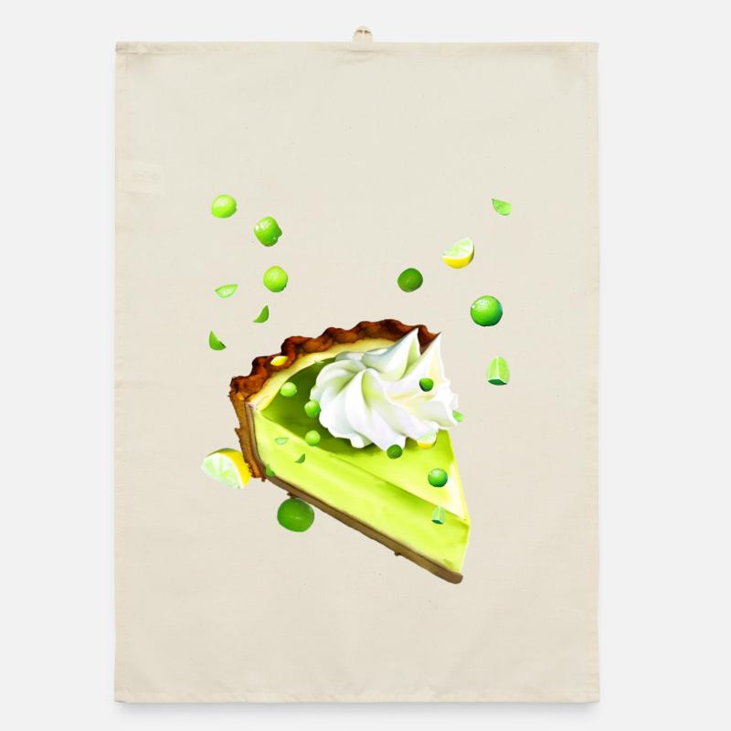 Lime Cake Lemon Lime Organic dish towel