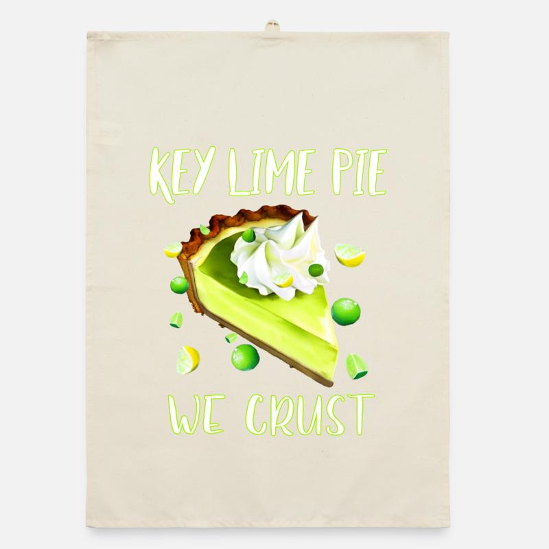 Key Lime Pie Organic dish towel