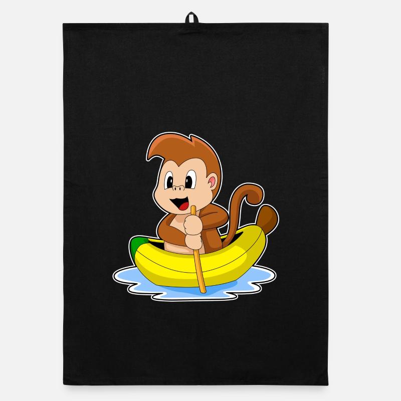 Petit bateau Singe Torchon bio