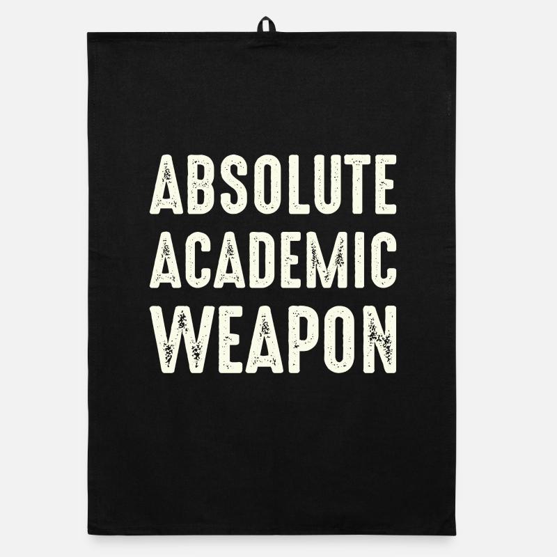 Students Absolute Academic Weapon Organic dish towel