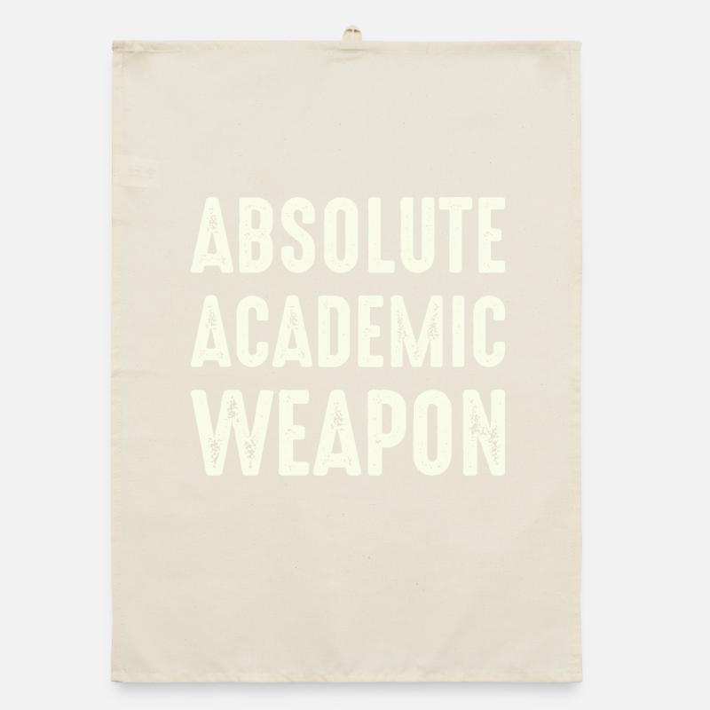 Students Absolute Academic Weapon Organic dish towel