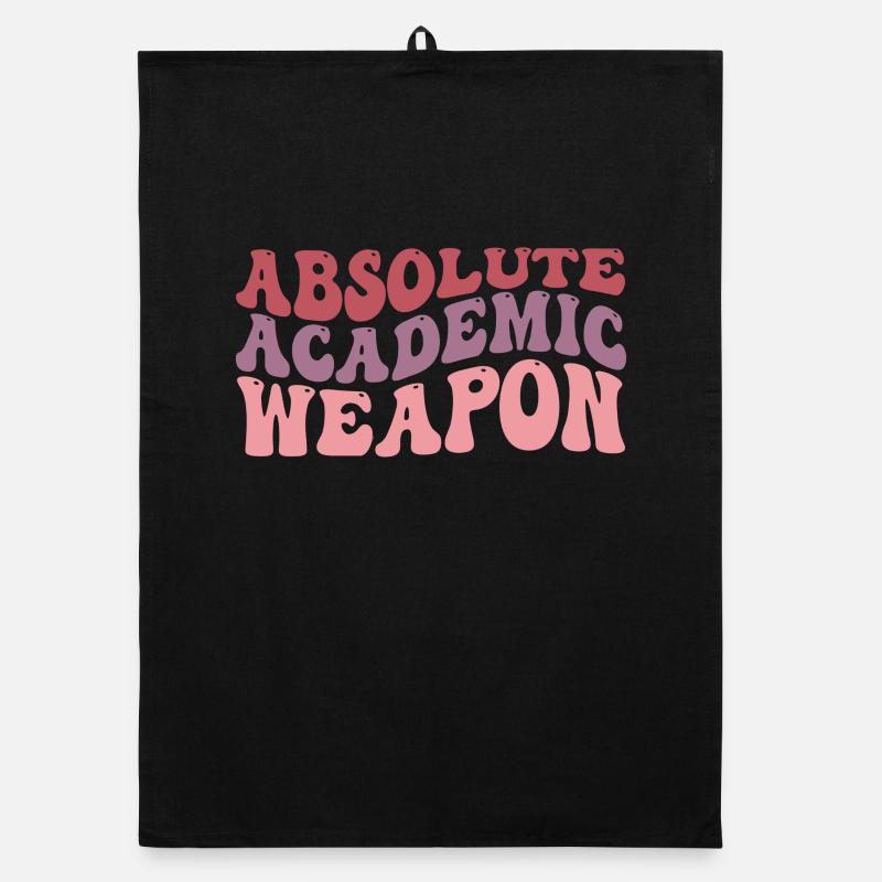 Students Absolute Academic Weapon Organic dish towel