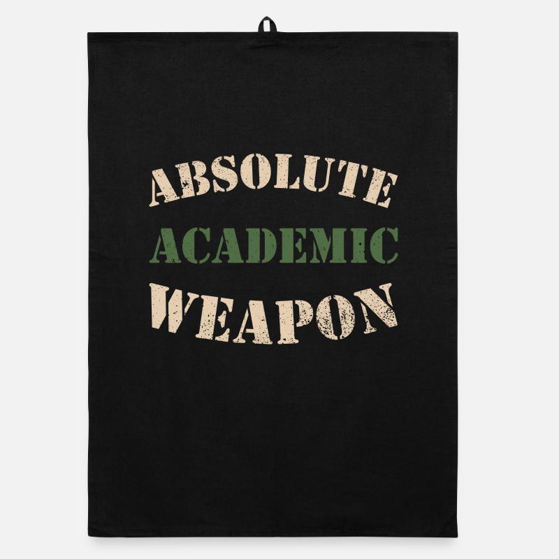 Students Absolute Academic Weapon Organic dish towel