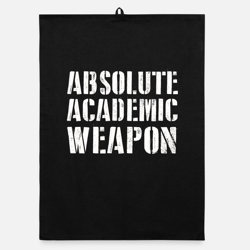 Studenten Absolute Academic Weapon Organic Geschirrtuch