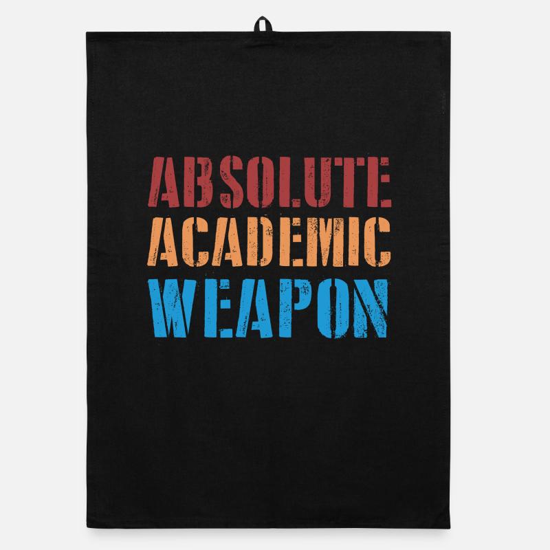 Students Absolute Academic Weapon Organic dish towel