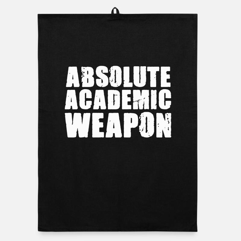 Students Absolute Academic Weapon Organic dish towel