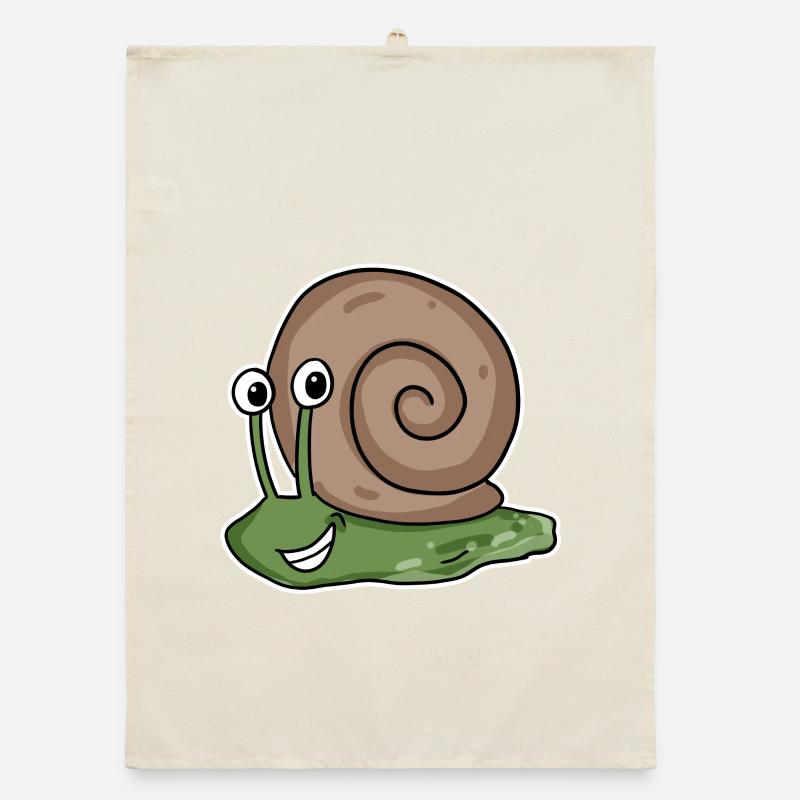 Schnecke Organic Geschirrtuch