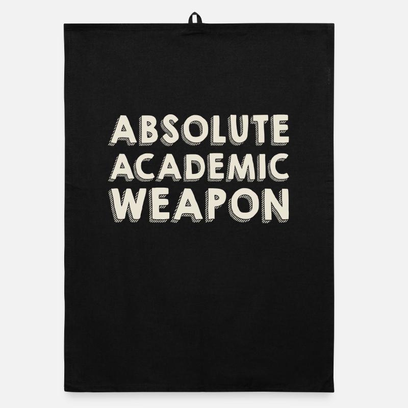 Studenten Absolute Academic Weapon Organic Geschirrtuch