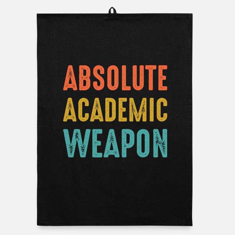 Students Absolute Academic Weapon Organic dish towel