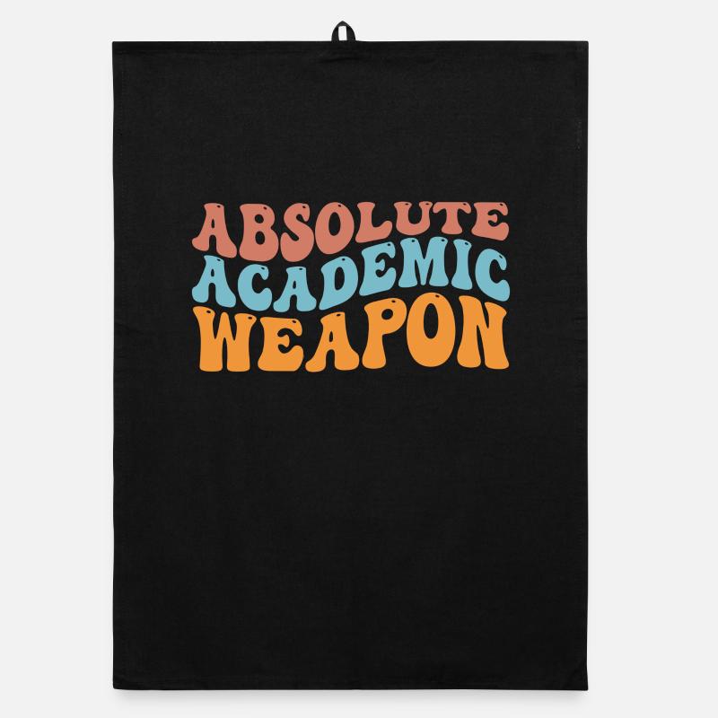 Students Absolute Academic Weapon Organic dish towel