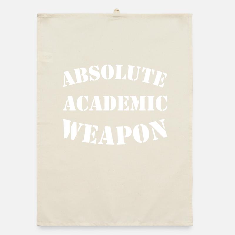 Students Absolute Academic Weapon Organic dish towel