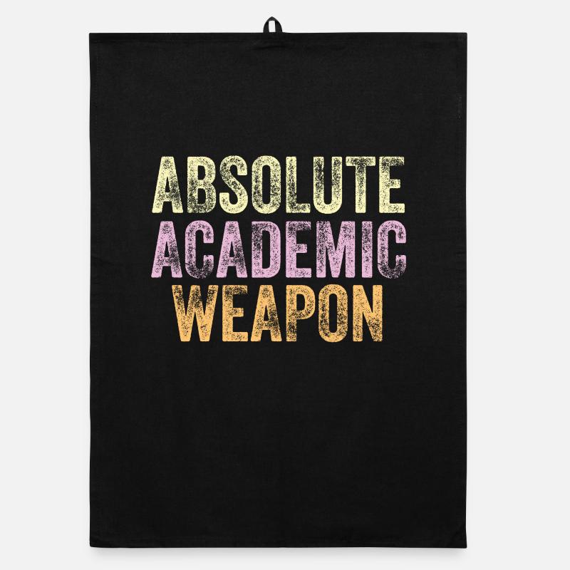 Studenten Absolute Academic Weapon Organic Geschirrtuch