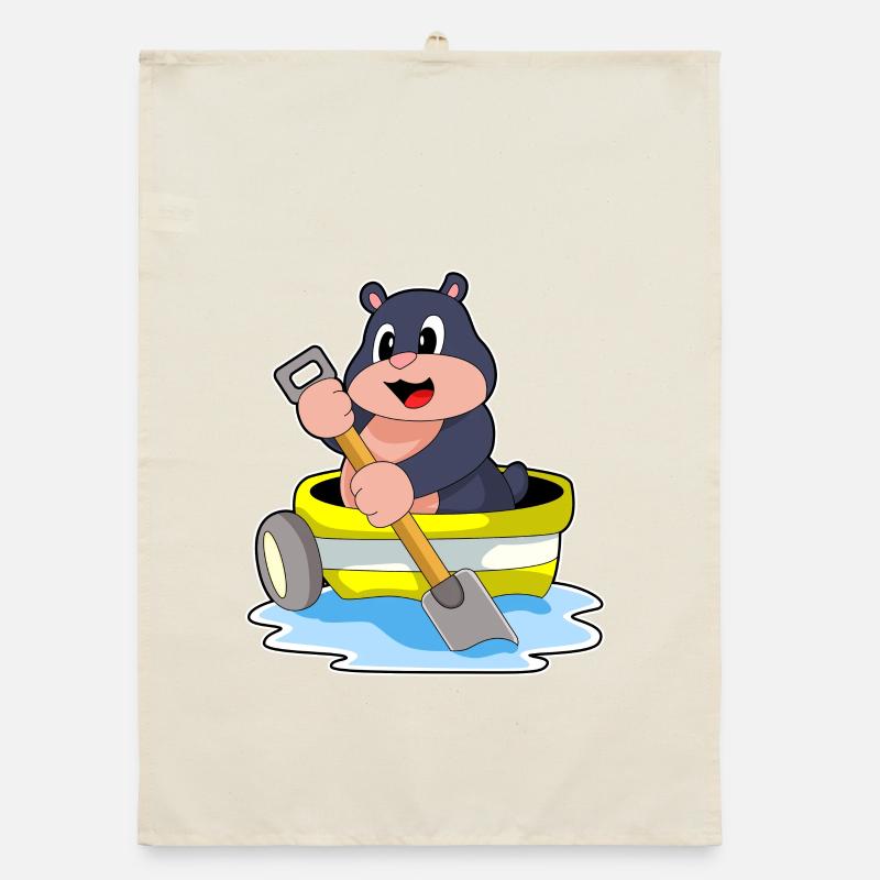 Mole Shovel Boat Torchon bio