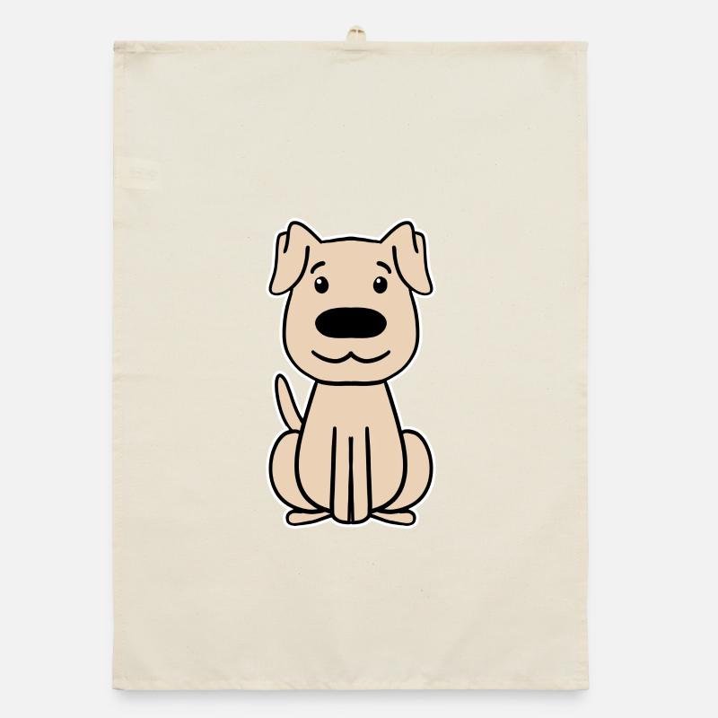 Hund Hundebesitzer Hunde Organic Geschirrtuch
