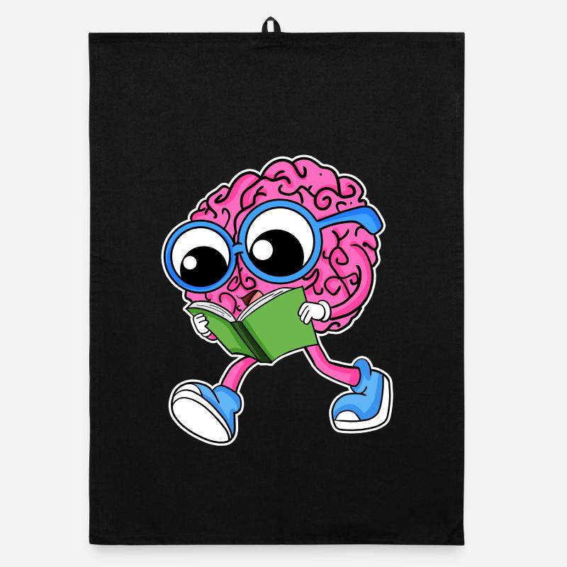Brain reading Organic dish towel