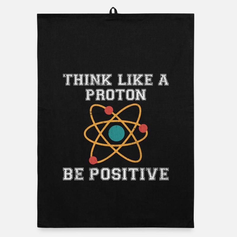 Positives Proton Organic Geschirrtuch