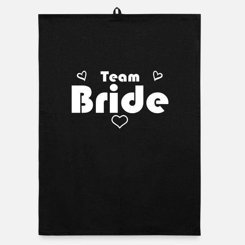 Célébration de mariage nuptiale par équipe Torchon bio