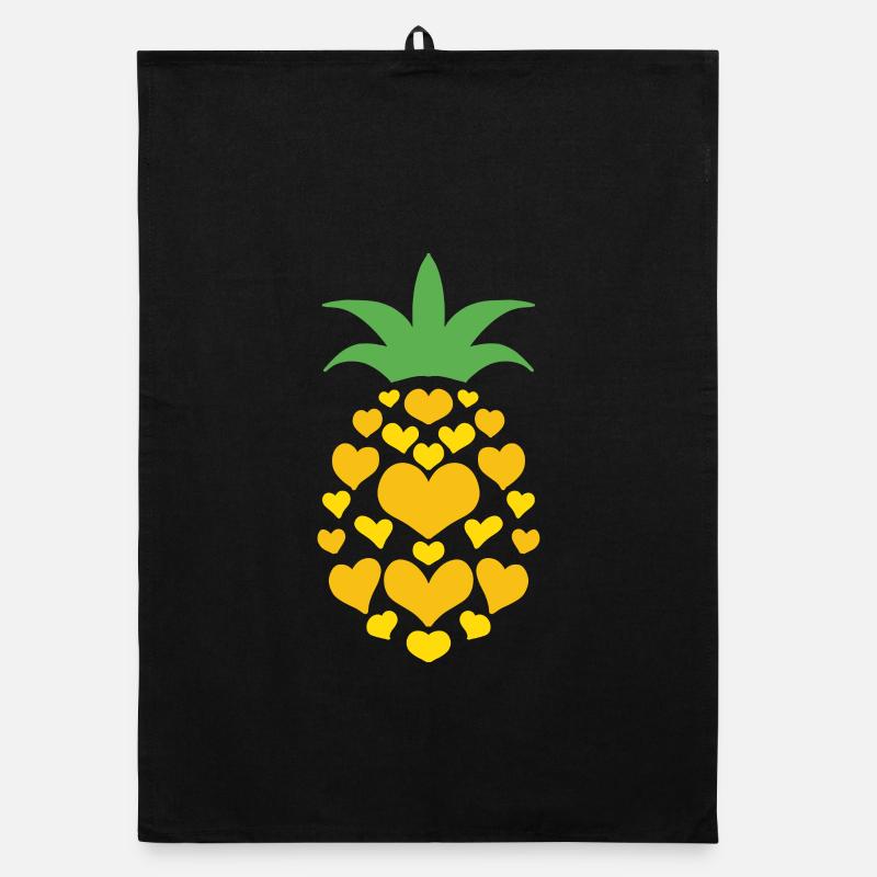 Cœur d’ananas Torchon bio