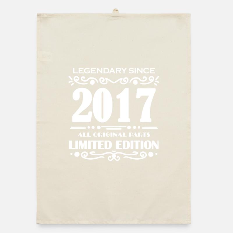 2017 - Year 2017 - Year of construction 2017 Spruch Organic dish towel