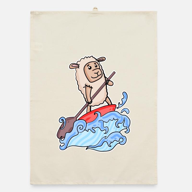 Stand Up Paddle Sheep Torchon bio