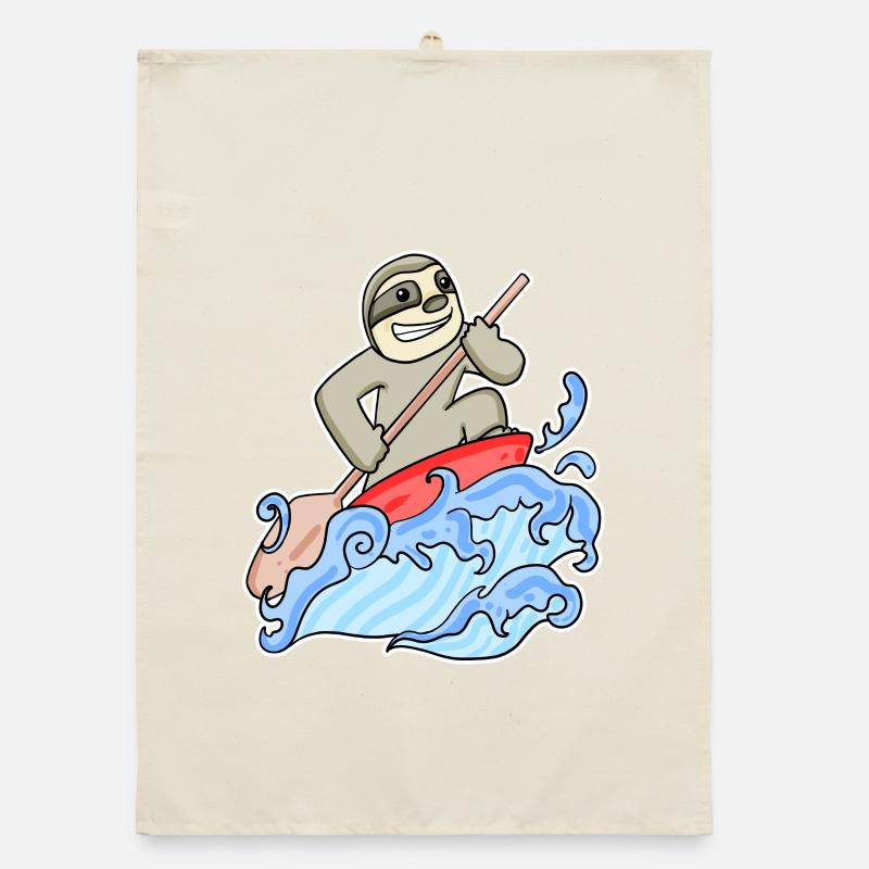 Stand Up Paddle Sloth Torchon bio