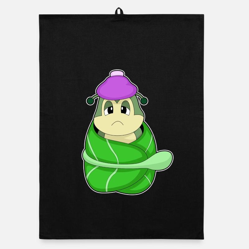 Chenille malade Torchon bio