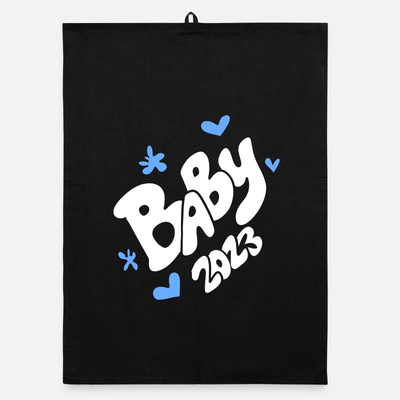 Bébé 2023 - Naissance enceinte 2023 - Bébé garçon Torchon bio