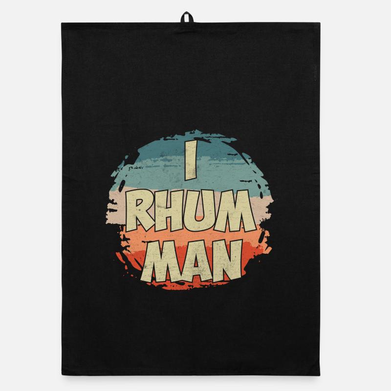 I rum man Organic Geschirrtuch