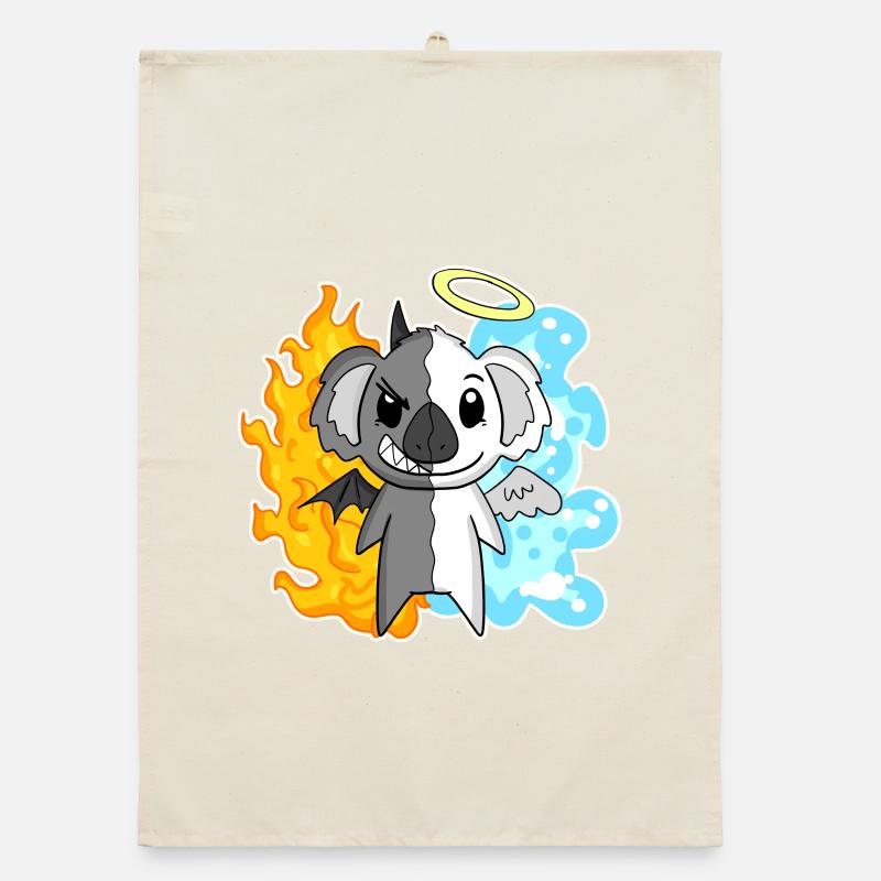 Koala - Anges et Diables Torchon bio