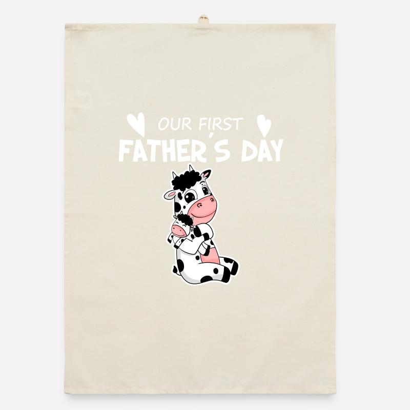 Father's Day - First Father's Day Gift Organic dish towel