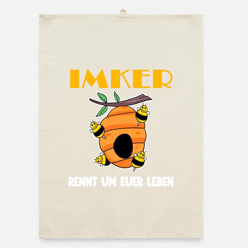 Imker Honig Imkerei - Imker Geschenk Organic Geschirrtuch