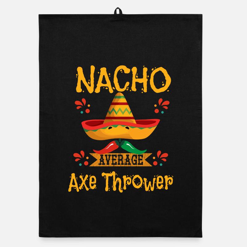 Nacho, durchschnittlicher Axtwerfer Organic Geschirrtuch
