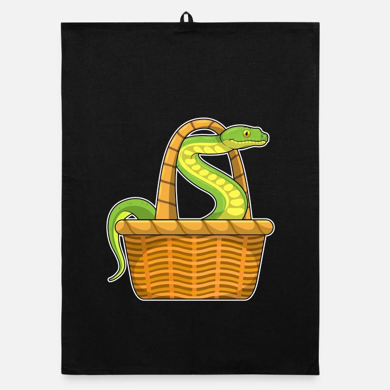 Panier serpent Torchon bio