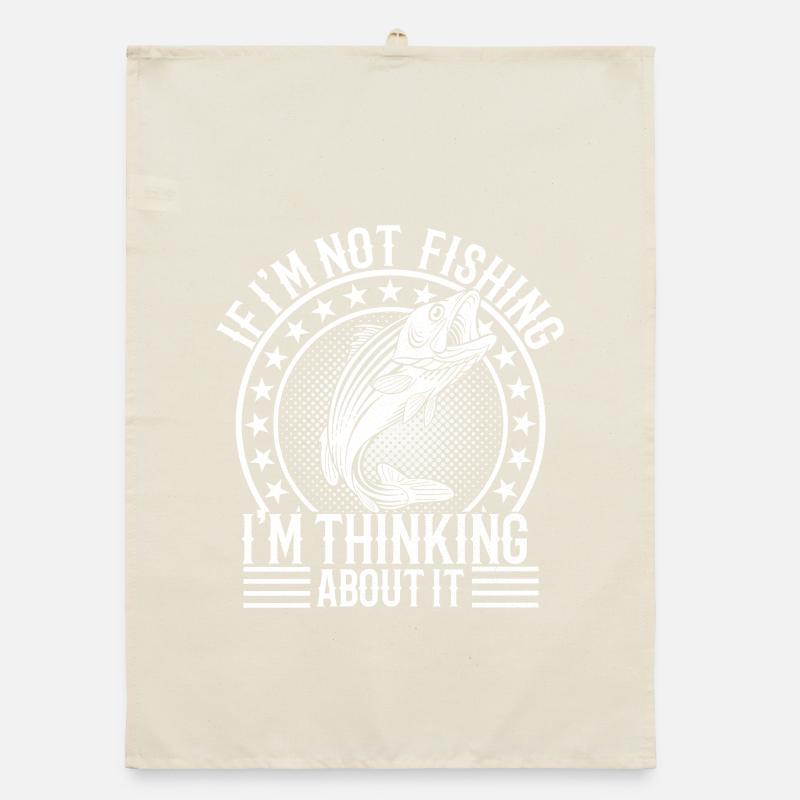 Pêche Chasse Fish Hunter Torchon bio