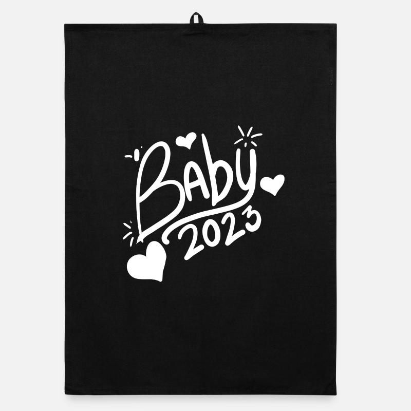 Bébé 2023 - Naissance enceinte Torchon bio