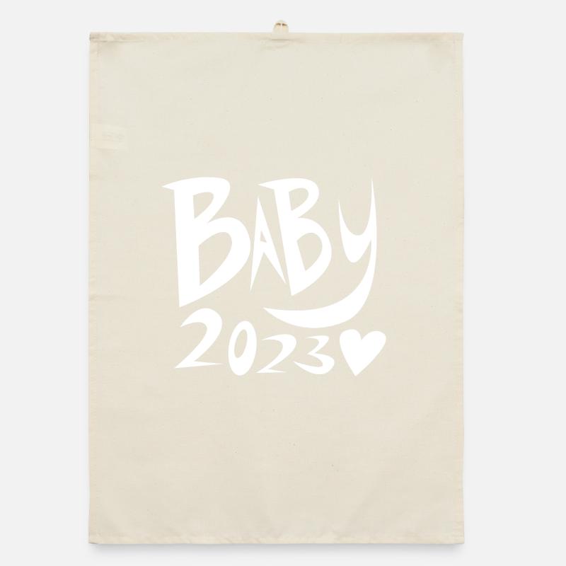 Bébé 2023 - Naissance enceinte Torchon bio