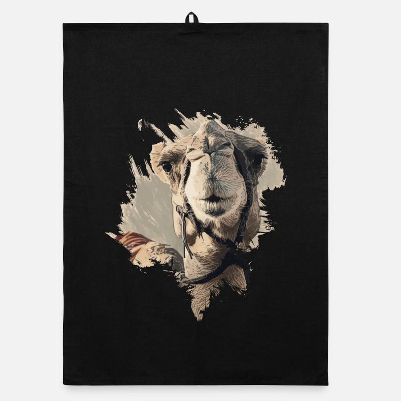 Kamelkopf Kamel Organic Geschirrtuch