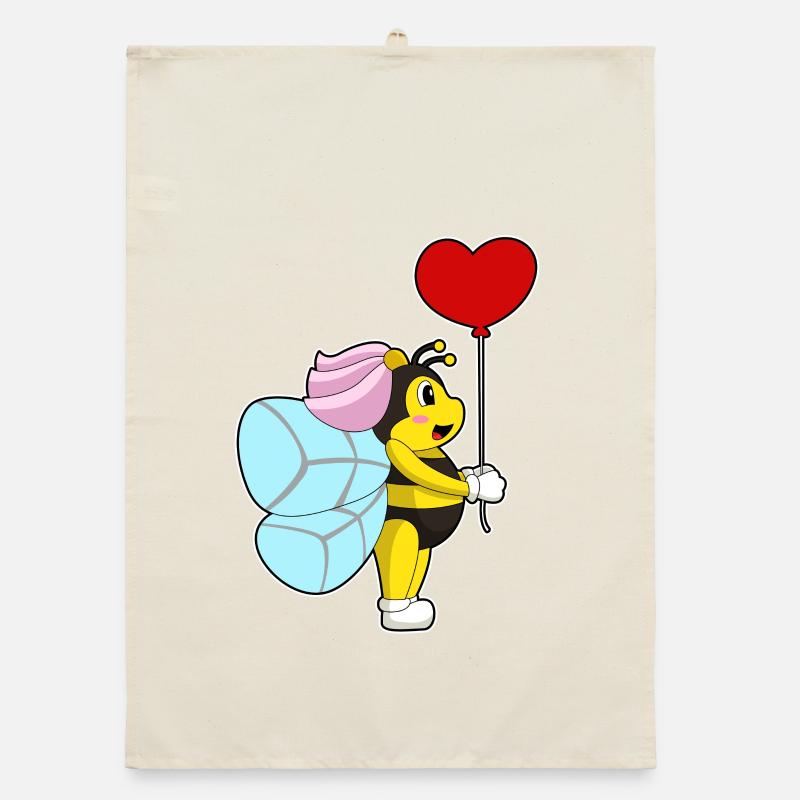 Mariage en ballon Bee Bride Torchon bio