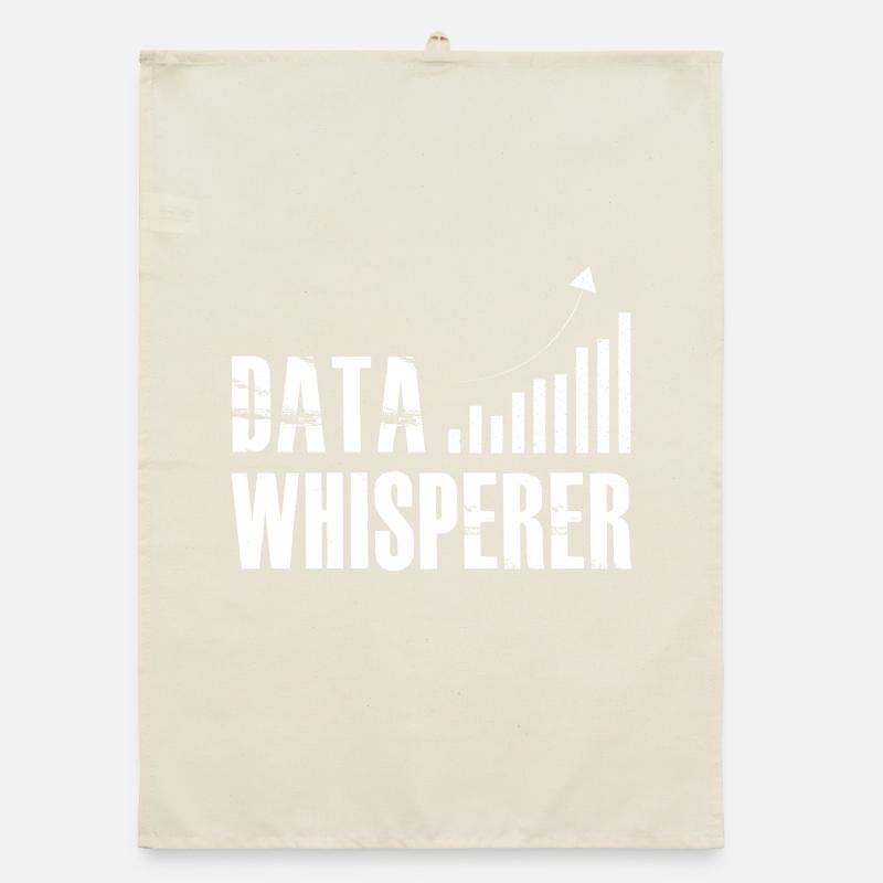 Datenflüsterer, wissenschaftlicher Analyst, Softwareentwickler Organic Geschirrtuch