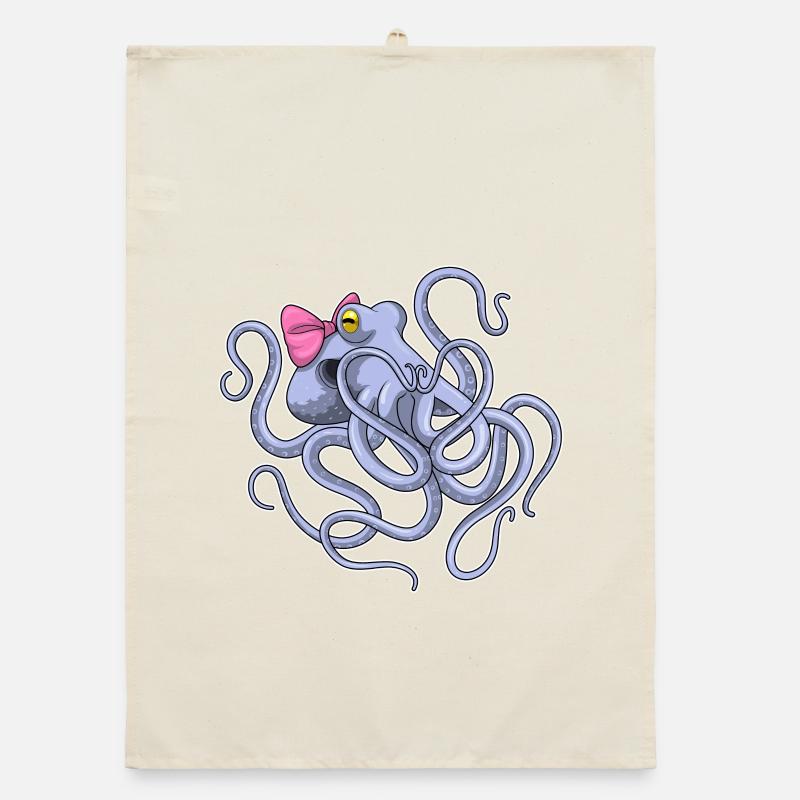 Octopus Loop Organic dish towel