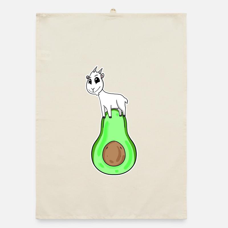 Chèvre sur avocat Torchon bio