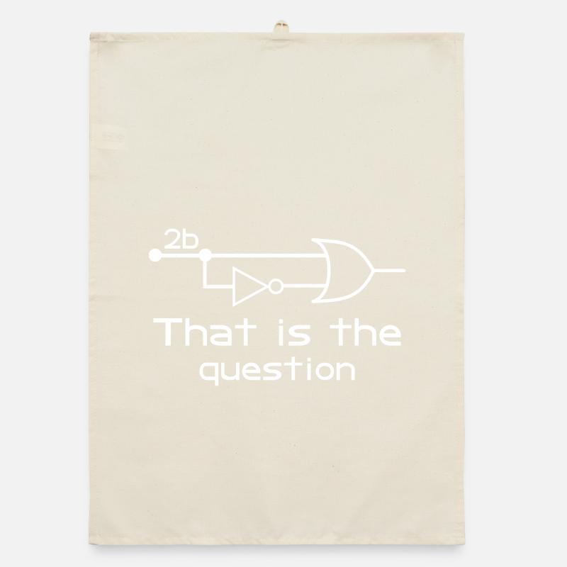 To Be Or Not To Be Electrical Engineer Circuit Organic dish towel