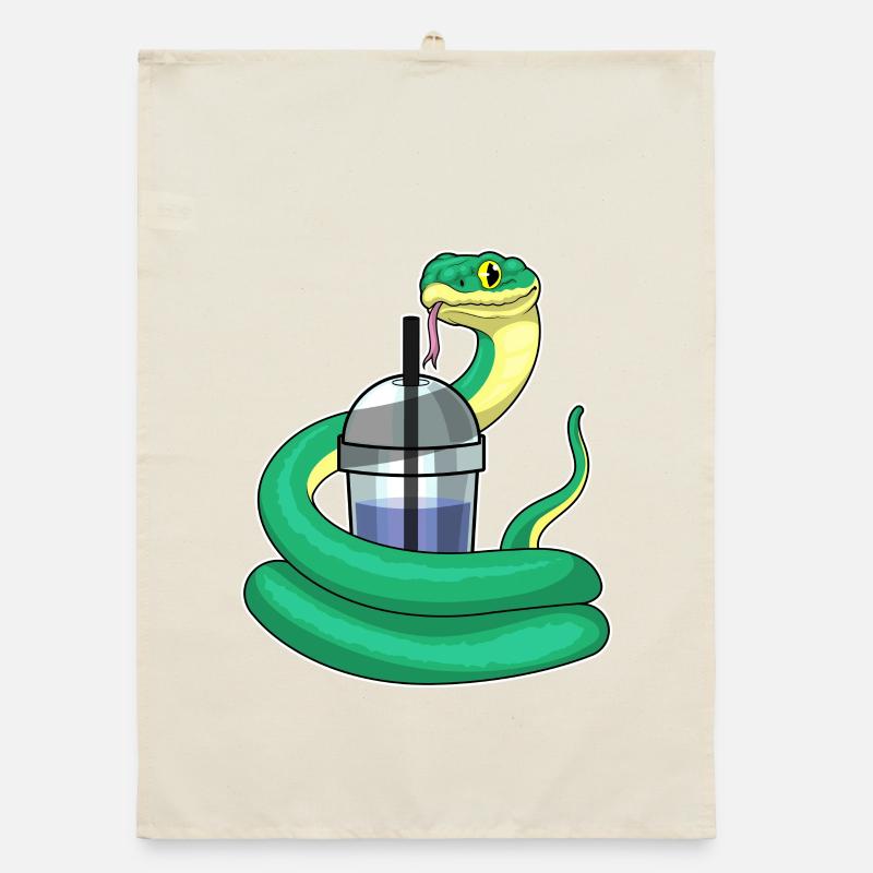 Thé à bulles de serpent Torchon bio