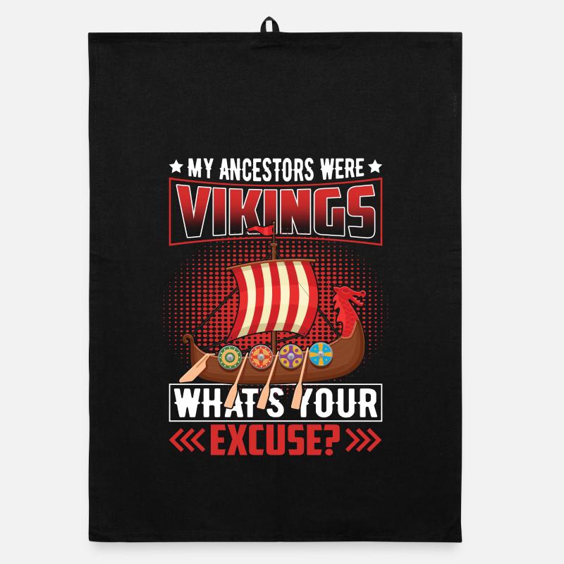 Wikinger Vorfahre Organic Geschirrtuch